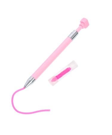 minkissy 1 Set Nail Art Drill Pen Diamond Art Pen Diamond Picture Drill Pen Crayons Rhinestones Diamond Picture Pens Refillable Wax Pen Diy Diamond Dotting Pen Drilling Pen Embroidered Tool