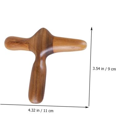 Healeeved 2-Piece Foot Massager & Gua Sha Tool - Traditional Thai Massage Full Body Acupressure Stick & Face Massager - Enhance Relaxation & Wellness - Buy Online on GoSupps.com