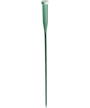 30 Pack Stem Water Tubes for Flowers with Caps, Extendable Vials for Floral Arrangements, Florist Supplies, 12 in, Green