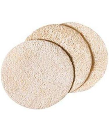 36 Loofah Facial Complexion Skin Discs Pads - Set of 6 Bags (6 Disks per Bag) - Buy Online on GoSupps.com