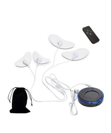 Joselin 1Set for Face Muscle Stimulator Lifting Pulse Electric V-Face Slim Eye Beauty Wrinkle Remover White&Black