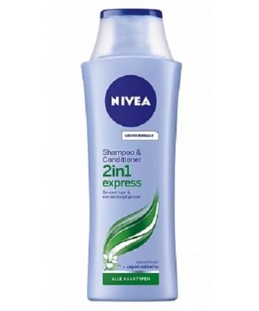 Nivea 2in1 Express Shampoo and Conditioner with Acacia extract & Keratin 400 ml