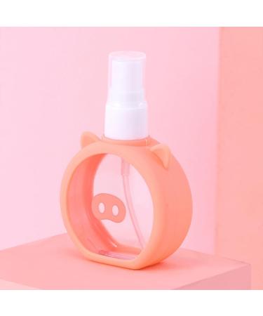 EIOLWJIEO 55ML Travel Empty Bottle Plastic Refillable Portable Spray Atomizer Pump Fluid Mist Essential Oil Dispenser Moisturizing Red - Buy Online on GoSupps.com