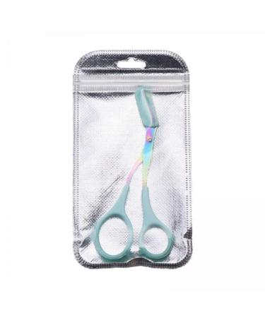 Harilla 6x stainless steel eyebrow scissors precision trimmer multi -purpose foster tool eyebrow shaping cutting shears for make -up cosmetics