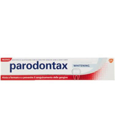 Buy 6x Parodontax Whitening Toothpaste 75ml for Healthy Gums & Strong Teeth - Free Beni Culinari Keychain - International Shipping Available - Buy Online on GoSupps.com
