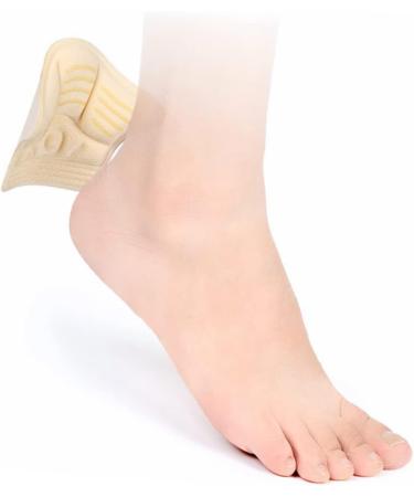 FOMIYES Anti-Drop Heel Pads & Cushions - 6 Pairs for Heel Pain Relief | Forefoot Pads & Stickers for High Heels - Comfort & Support in Yellow Silicone - Buy Online on GoSupps.com