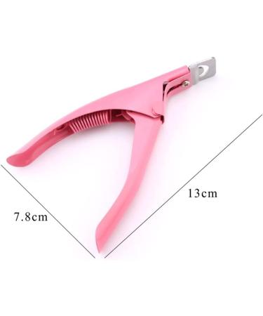 Professional Nail Art Clipper Special Type U Word False Tips Edge Cutters Manicure Colorful Stainless Steel Nail Art Tools Trimmer (Color : Purple) - Buy Online on GoSupps.com