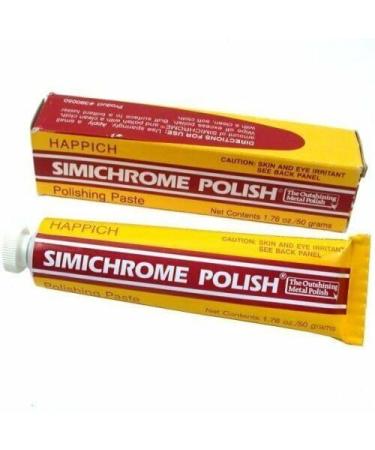 SIMICHROME Metal Polish Paste - 50g Tube (2 Pack) for Chrome Brass Stainless Steel & Silver - Premium Metal Polishing Solution - International Shipping Available - Buy Online on GoSupps.com