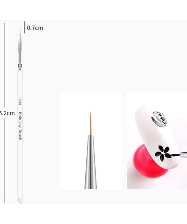 Nail Brush Line Pen Nail Brush Nail Art Brush Set Nail Art Design DIY Paint Pen Set Detail Drawing Striping Line Tool Kit Superior Quality and CreativeNice Processed - Buy Online on GoSupps.com