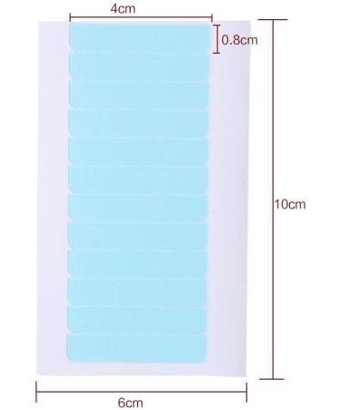 Hair Super Tape Set Double-Sided Super Tape Tab for Tape-in Hair Extension Replacement Pre-Cut Super Tape For Skin Weft - Buy Online on GoSupps.com