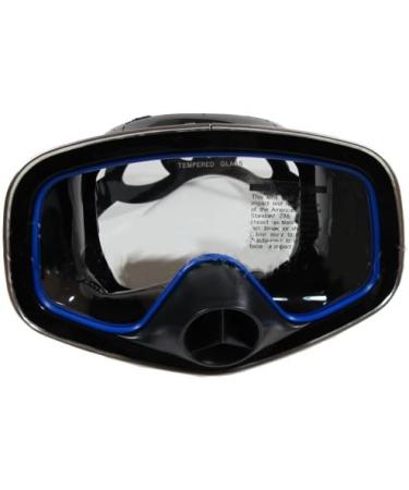 Scuba Choice Free Dive Silicone Purged Mask - Black - Buy Online on GoSupps.com