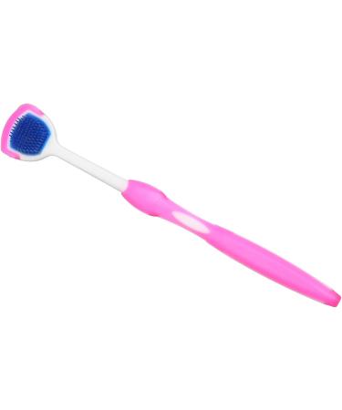 Buy Tongue Brush 10 Pack - Silicone Tongue Cleaner for Adults (Pink) | Ergonomic Design for Fresh Breath - International Shipping Available - Buy Online on GoSupps.com