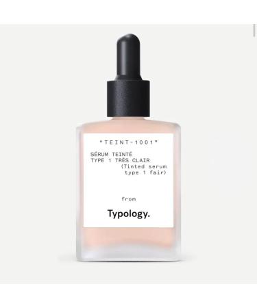 Typology Tinted Serum with Vitamin C Squalane & Aloe Vera - Type 1 / Fair