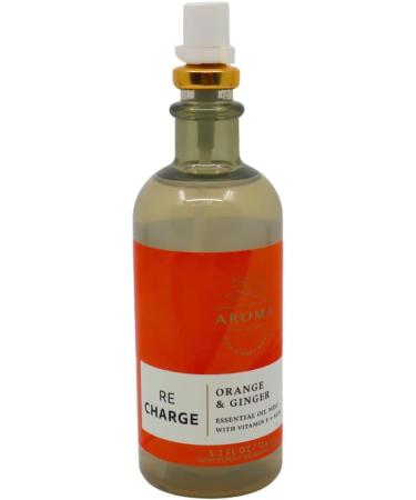 Bath & Body Works Aroma Recharge Orange & Ginger Essential Oil Mist 2-Piece Gift Set with a Red Bow for Holiday - 5.3 fl oz Each - Buy Online on GoSupps.com
