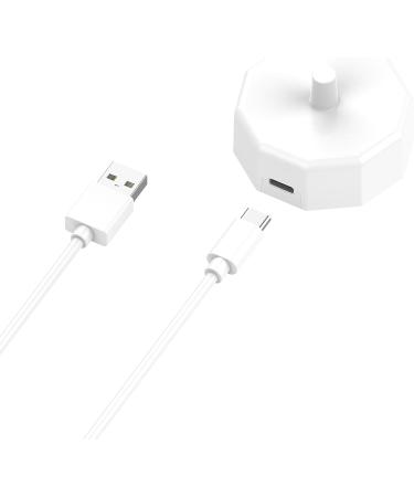 Oral-B USB Charger | Electric Toothbrush Replacement Charger for Braun Oral-B | White USB Cable Base - Buy Online on GoSupps.com