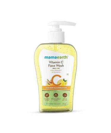 Vitamin C Face Wash for Women & Men 250ml- Toxin-Free & Oil-Free Face Wash for Acne-Prone Dry & Oily Skin - Illuminates Skin