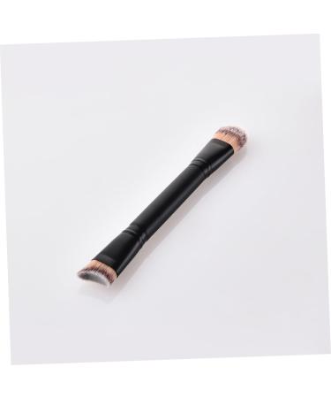 Beaupretty Dual Ended Brush Makeup ended brush cosmetics brush makeup brush poweder brush blush brush Bamboo wooden handle Blush Professional Makeup Brush - Buy Online on GoSupps.com