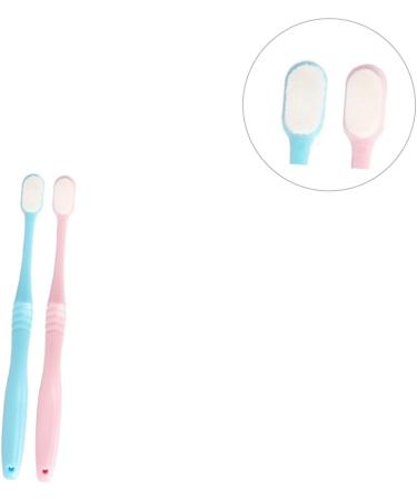 Gatuida 2ST Super Soft Coal Travel Toothbrush for Adults - Dense Bristle Teeth Cleaning Accessories - Perfect for Post-Birth Care - Buy Online on GoSupps.com