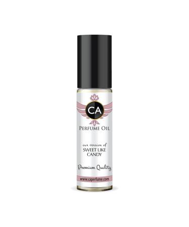 CA Perfume Club Impression of Sweet Like Candy For Women Body Oil Dupes Concentrated Fragrance Sample Size Type For Parfums Cologne 0.3 Fl Oz/10ml SWEET LIKE CANDY IMPRESSION 0.33 Fl Oz (Pack of 1)
