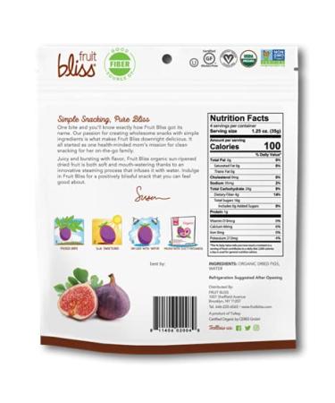 Buy Organic Turkish Figs - 6 Pack Dried Fruit Snacks (5oz) | Healthy & Delicious - Buy Online on GoSupps.com