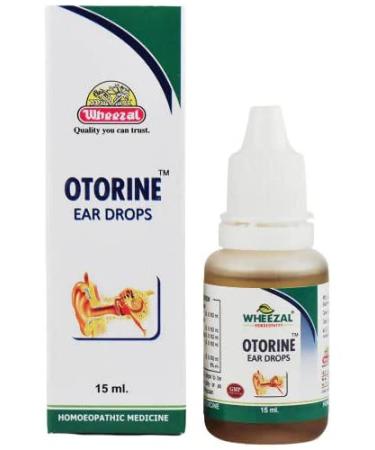 Otorine Ear Drops for Ear Wax Removal Ear Pain Earache Ear Discharge Infection of Ear Excessive Wax Swimmer's Ear - 15ml