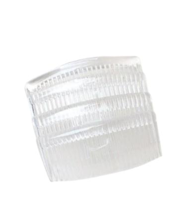 HD Novelty Set of 4 Plain Hair Combs Slides 9cm French Side Combs Plastic Twist Comb Strong Hold Hair Clips Accessories for Girls Women (Clear)