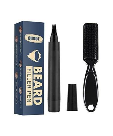GXFCAI Men's Beard Pencils Waterproof Long Lasting Repairing Mustache N2Z5 Pen Mustache Brush Enhancement Shape