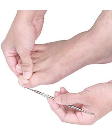 PSGS Stainless Steel Nail Cuticle Pusher Tweezer Nail Scissor Cutter Nipper Clipper Dead Skin Remover Pedicure Manicure Nail Art Tool (Color : Style 8) - Buy Online on GoSupps.com