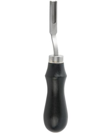 Professional Stainless Steel Leather Razor SCHABER | Premium Leather Edger for DIY | Wide Scraper & Thin Trimmer for Smooth Edges - Black - Buy Online on GoSupps.com