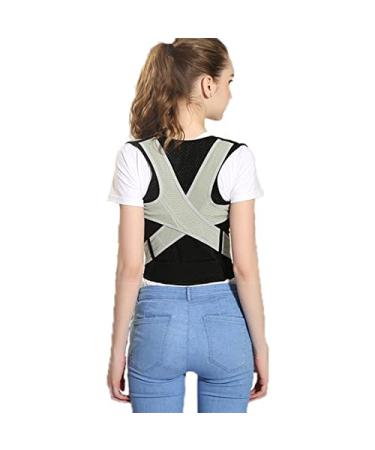 Back Corrector Back Posture Corrector Therapy Corset Spine Support Belt Lumbar Back Posture Correction Bandage for Men Women Health and Relaxation vision New Style S