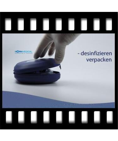 Horn Medical Emergency Ventilation Mask - Latex-Free Reusable Pocket Mask with Replacement Filter & Blue Box | International Shipping Available - Buy Online on GoSupps.com