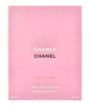 Chanel Chance Eau Vive Eau De Toilette Spray 5 Ounce 5 Fl Oz (Pack of 1) - Buy Online on GoSupps.com