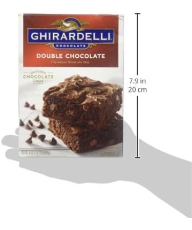 Ghirardelli Double Chocolate Brownie Mix - Buy Online on GoSupps.com