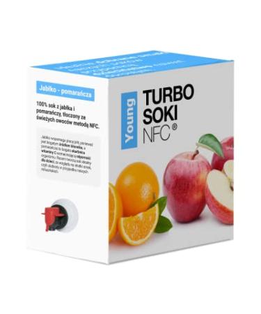 TURBO SOKI NFC Apple & Orange Juice NFC Pressed Turbo 5L