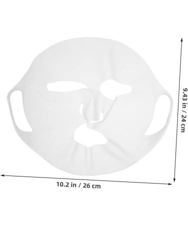 WATIIFUFU Useful Silicone Facial Covers Beauty Accessory Moisturizing Silicone Covers Skin Care Moisturizing - Buy Online on GoSupps.com
