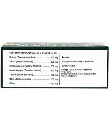  QURA QURA Brahmi Pearls Prakruthi Ginger Candy Pods 3 Packs of 40 Free Capsules with Every Order. - Buy Online on GoSupps.com