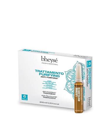 bheyse Purifying anti-dandruff treatment vials 6 x 10ml ampoules