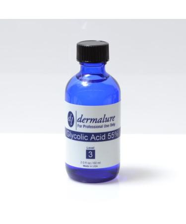 Glycolic Acid Peel 55% 2oz. 60ml (Level 3 pH 0.8)