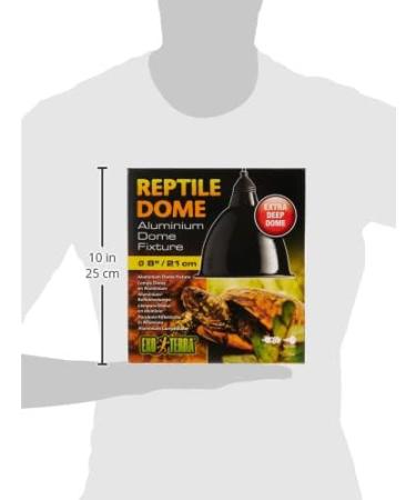 Exo Terra Reptile Dome - Aluminum Reflector Lamp Heat-Resistant Porcelain E27 Up to 160W - International Shipping Available - Buy Online on GoSupps.com