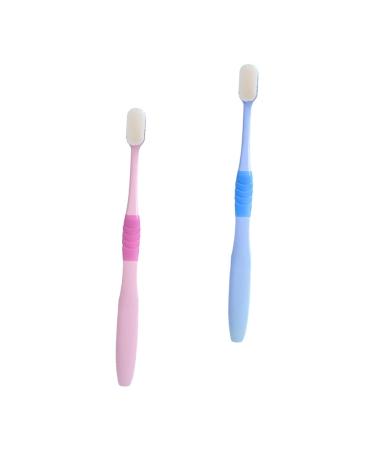 Beaupretty 4 pieces soft toothbrush travel toothbrush toothbrush with super soft bristle additional toothbrush couple toothbrush dedicated captured capture lovers soft fur