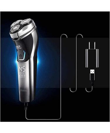 Buy Electric Razor for Men - Rotary Wet/Dry Rechargeable Shaver | Cordless Face Shaving - Buy Online on GoSupps.com