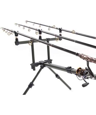 Premium Croch Butt Grip Rod Support with Brass Thread - 3x Rod Edition & 3x Butt Caps for Universal Rod Holders Rod Stands Rod Pods & Bank Sticks - Buy Online on GoSupps.com