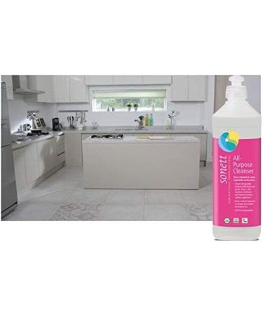 Sonett Organic Universal All Purpose Cleaner | Gentle & Effective for Floors Tiles Windows Kitchen & Bathroom | 17 fl. oz (0.5L) - International Shipping Available - Buy Online on GoSupps.com