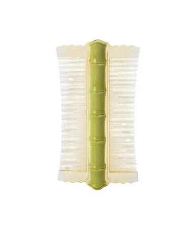 Double Sided Head Lice Comb Detachable Narrow Fine Tooth Head Lice Flea Removal Hair Comb Dandruff Removal for Styling Tools(Color:Green)