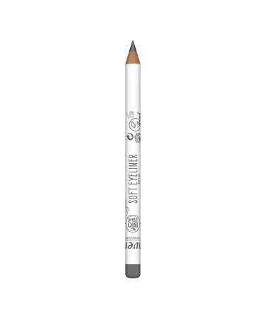 Lavera Soft Eyeliner - Gray 03 - Natural Cosmetics - Comfortable Application - Free of Mineral Oil - Vegan - Bio -Jojoba oil & organic sunflower oil - 1.14g gray 03 1 piece (1 Pack)