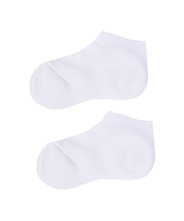 minkissy 1 Pair Protective Socks Exfoliator Stocking Heel Protector Socks Feet Repair Socks Gel Socks Night Moisturizing Socks Foot Exfoliator Sock Women's Anti-Crack Sebs White Aloe