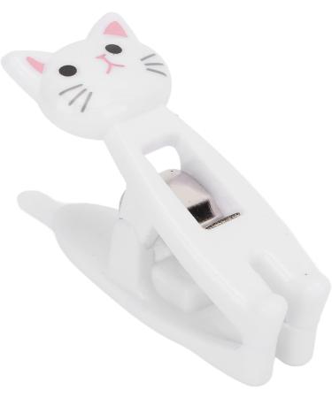 6 Pack Cat Snack Clips - Anti-Slip Strong Metal Spring Versatile Food Pocket & Document Holder - White - Buy Online on GoSupps.com