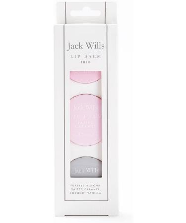  Jack Wills Jack Wills Women's Lip Balm Skin Care Trio Lightweight One Size - Buy Online on GoSupps.com