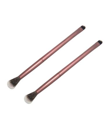 FOMIYES Double Ended Makeup Eyebrow Pencil Dual Ended Makeup Brush Ladies Makeup Brush Crystal Double Head