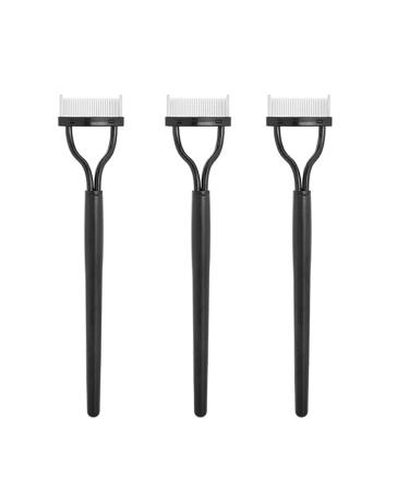 dijiusidy 3 Pieces Eyelash Separator Hand-held Lash Curler Simple Lashes Tools Makeup Gears Exquisite Eyelashes Separators